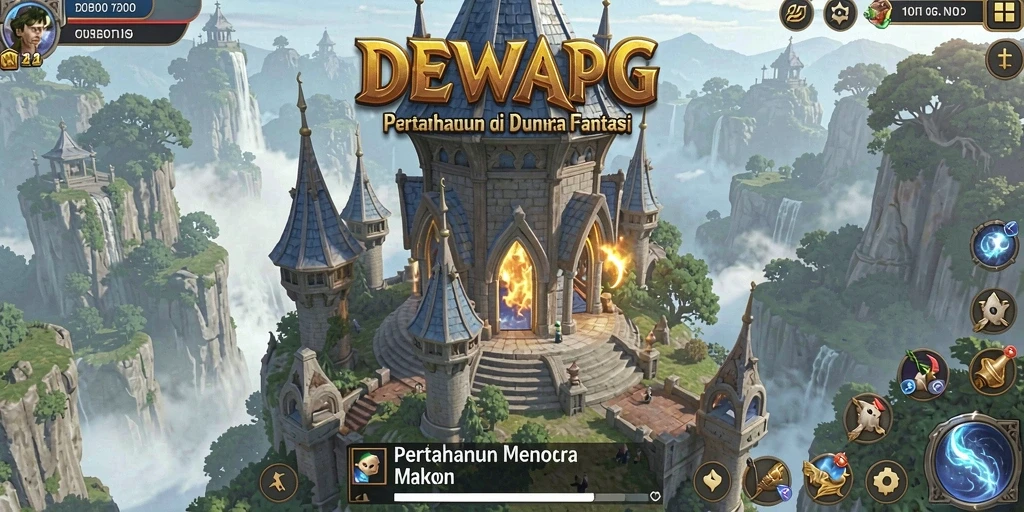 Tangkapan layar gameplay DEWAPG yang seru dan mendebarkan.
