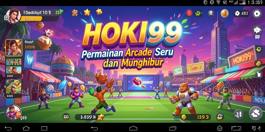 Screenshot gameplay HOKI99 yang menunjukkan aksi seru dalam permainan Arcade.