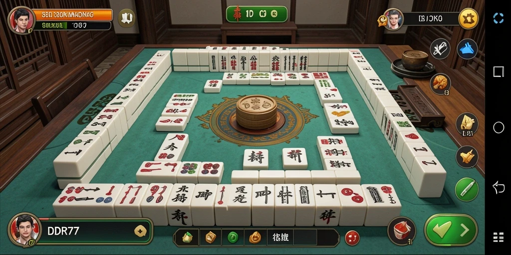 Gameplay Mahjong yang menegangkan dan menarik di IDR77.