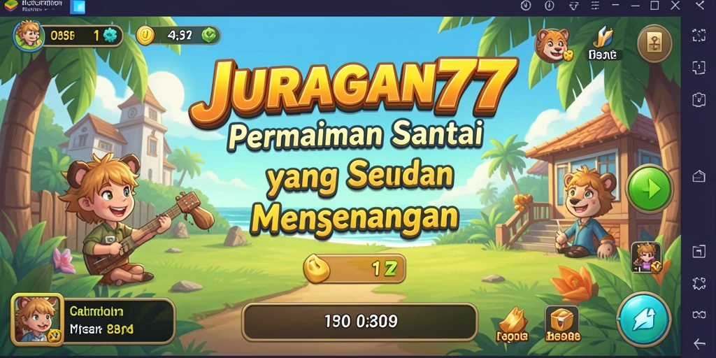 Tampilan gameplay JURAGAN77 yang menarik dan seru.