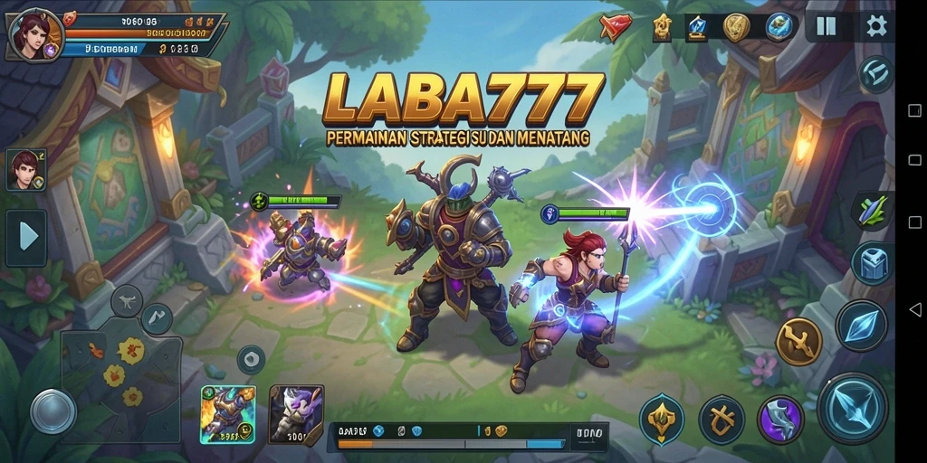 Tampilan gameplay LABA777 yang menegangkan dan strategis.