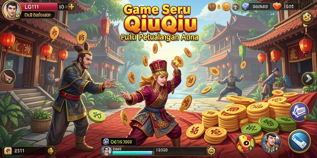 Tampilan menarik dari gameplay LG111 yang penuh dengan aksi QiuQiu.