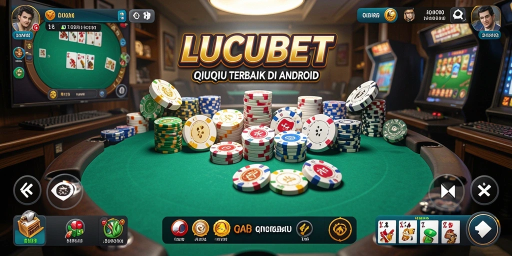 Tampilan gameplay seru QiuQiu di LUCUBET.