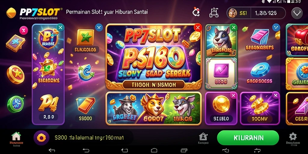 Tampilan menarik dari permainan slot PP7SLOT yang seru.