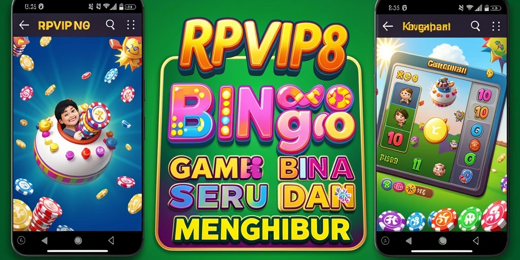 Tampilan gameplay menarik RPVIP8 saat bermain Bingo.