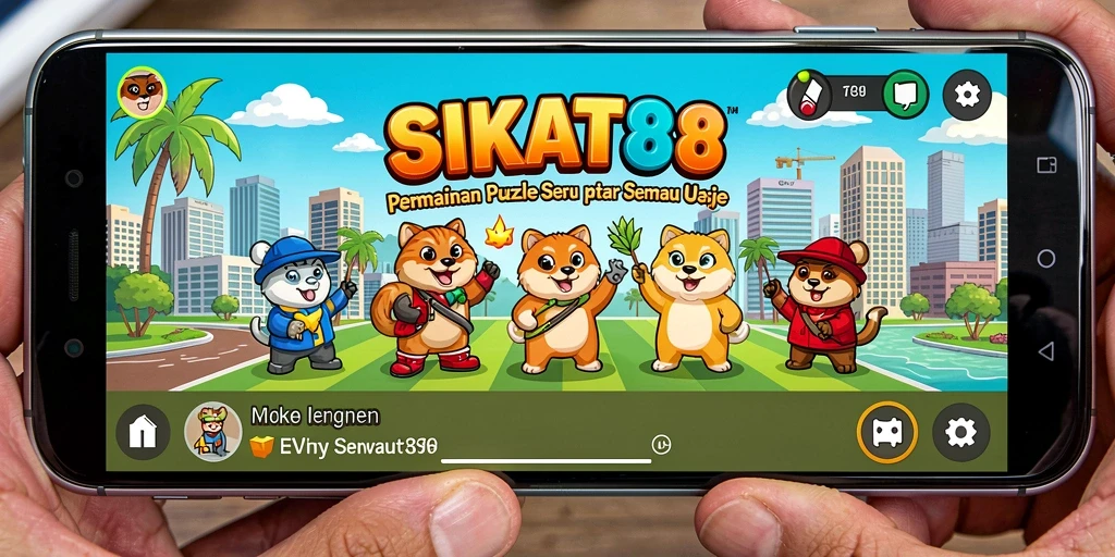 Tampilan gameplay SIKAT88 yang menarik dan mengasah otak.