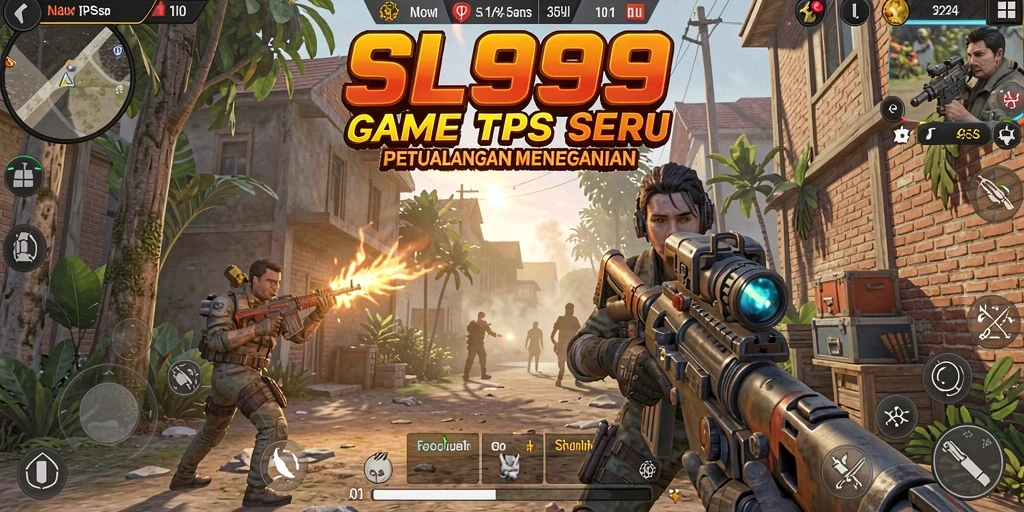 Tampilan gameplay SL999 yang mendebarkan dan penuh aksi.