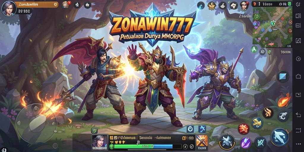 Tangkapan layar menampilkan aksi gameplay yang mendebarkan di ZONAWIN777.